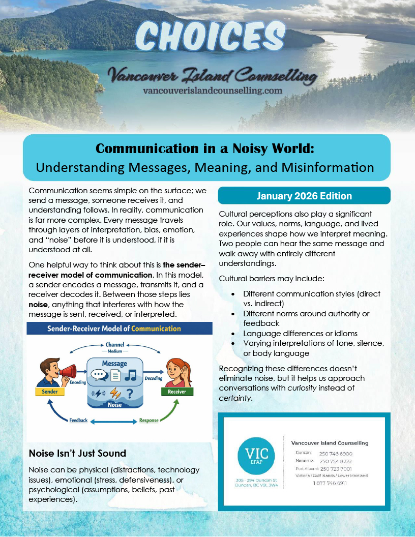 Communication in a Noisy World