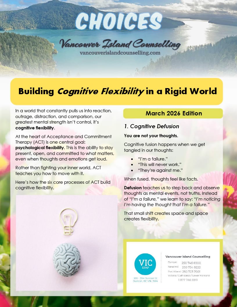 Building Cognitive Flexibility in a Rigid World