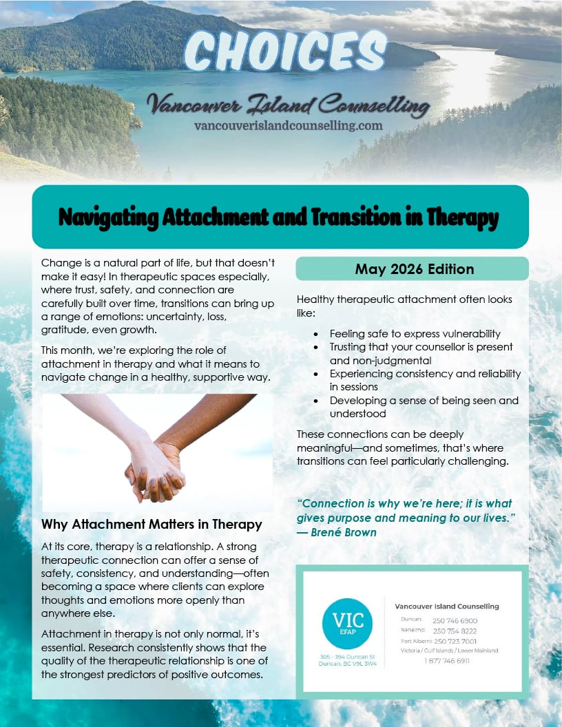 Navigating Attachment and Transition in Therapy