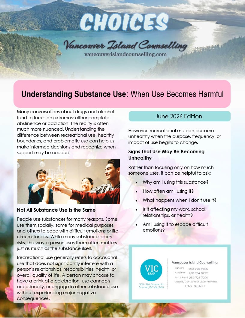 Understanding Substance Use: When Use Becomes Harmful